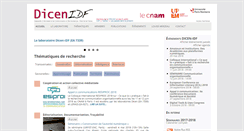 Desktop Screenshot of dicen-idf.org
